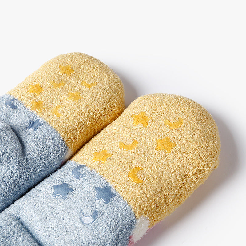 Kawaii Cartoon Coral Fleece Thick Winter Socks