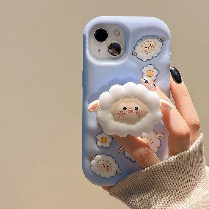 Cute Cartoon Lamb iPhone Case