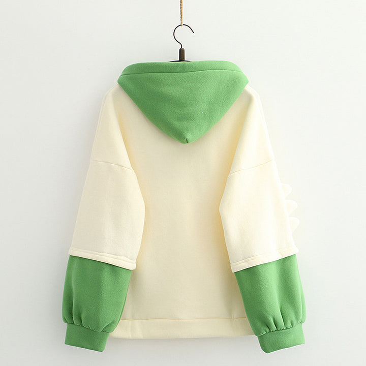 Cartoon Monster Warm Hoodie