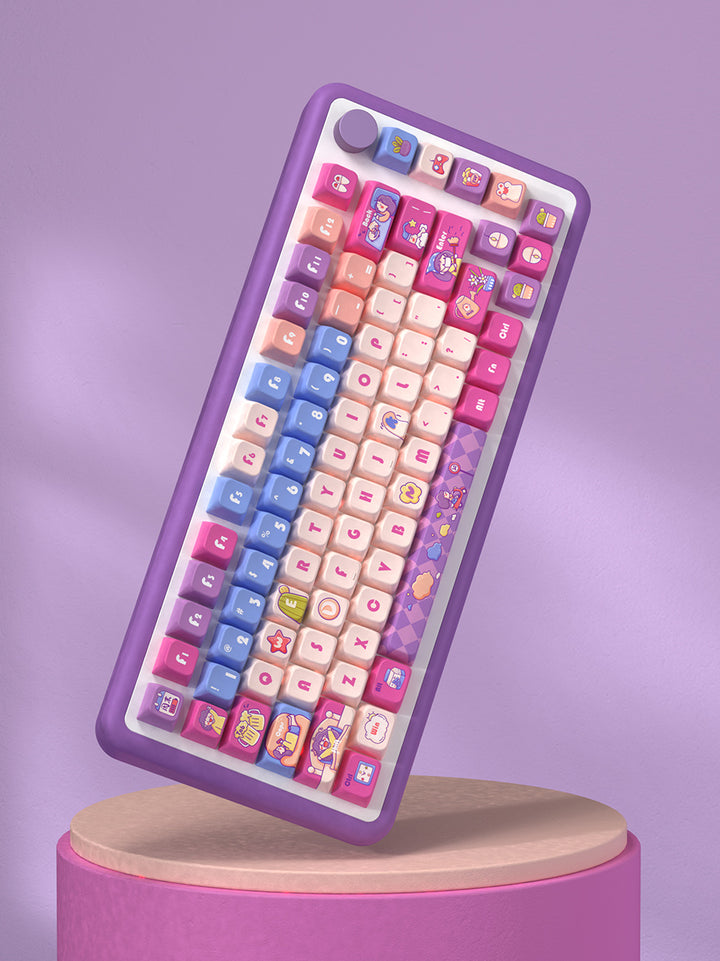Weekend Time Theme Keycap Set for Mechanical Keyboards