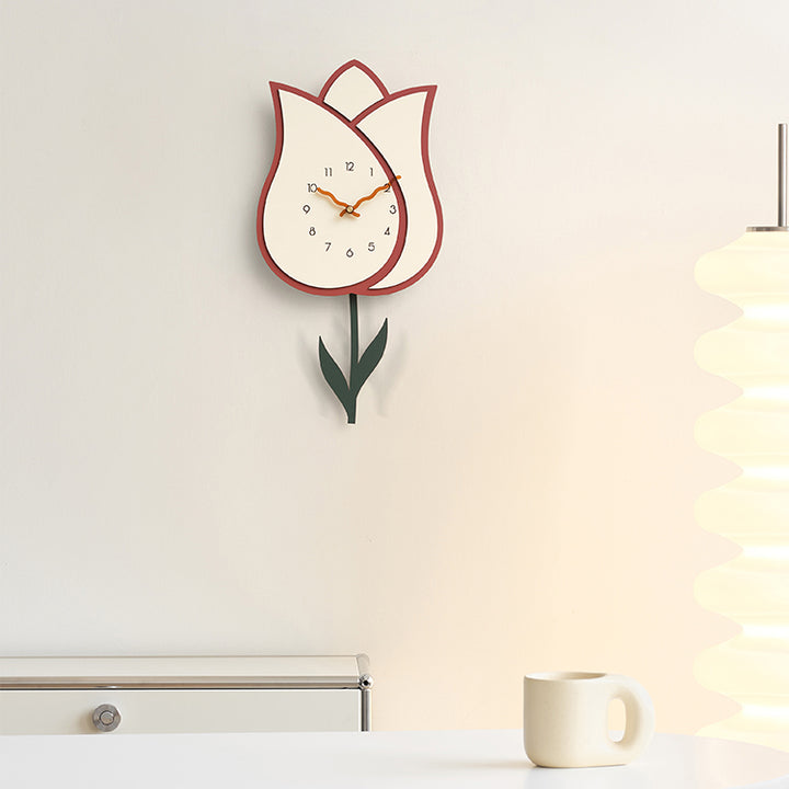 Tulip Wall Clock