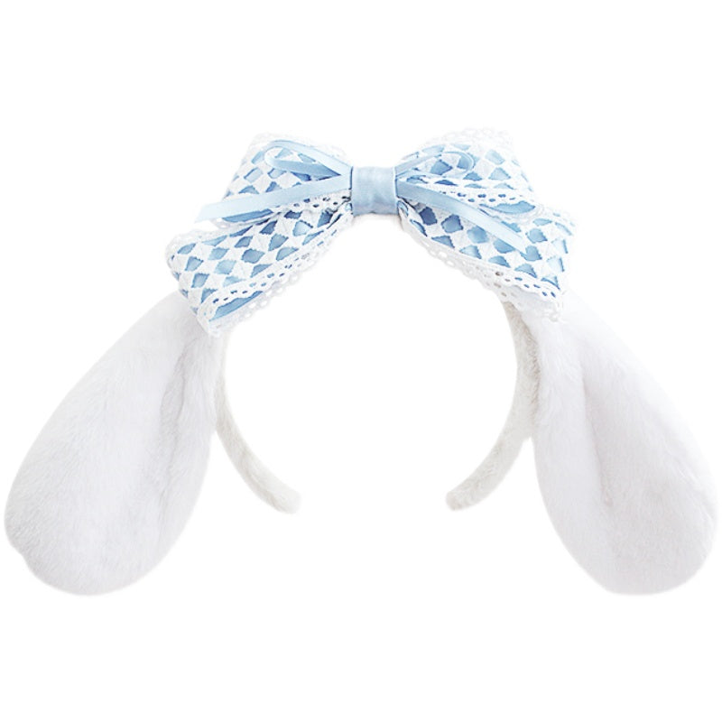 Cartoon Dog Ear Plush Hair Accessory