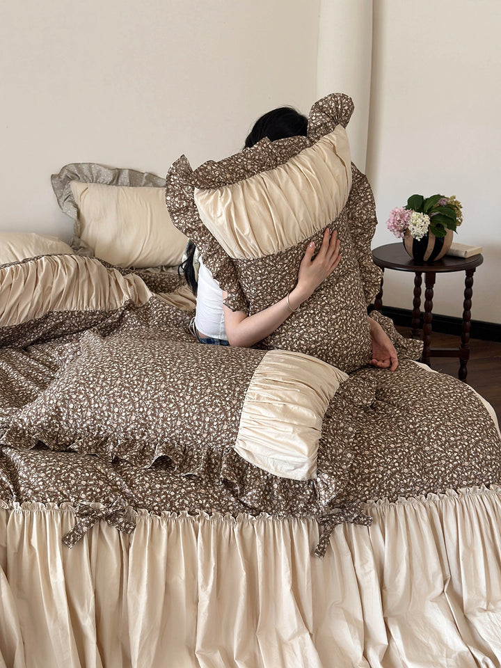 Vintage Farmhouse Cotton Bedding Set