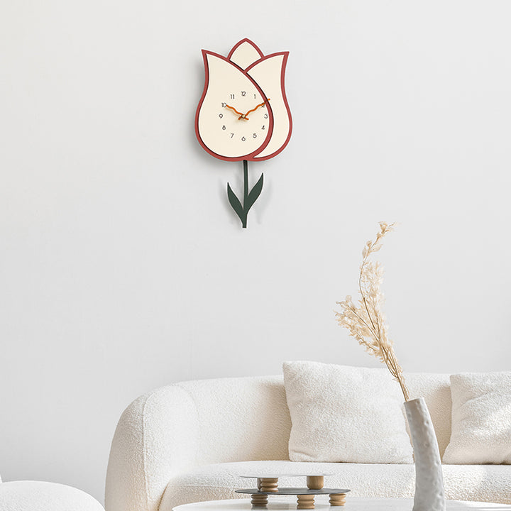 Tulip Wall Clock