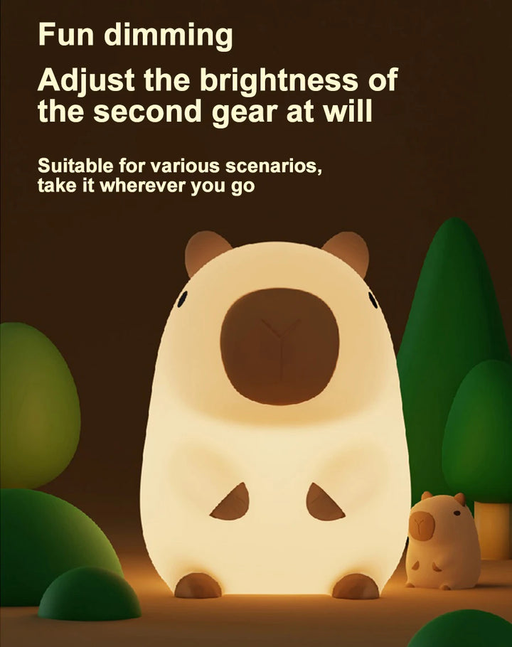 Capybara Night Light