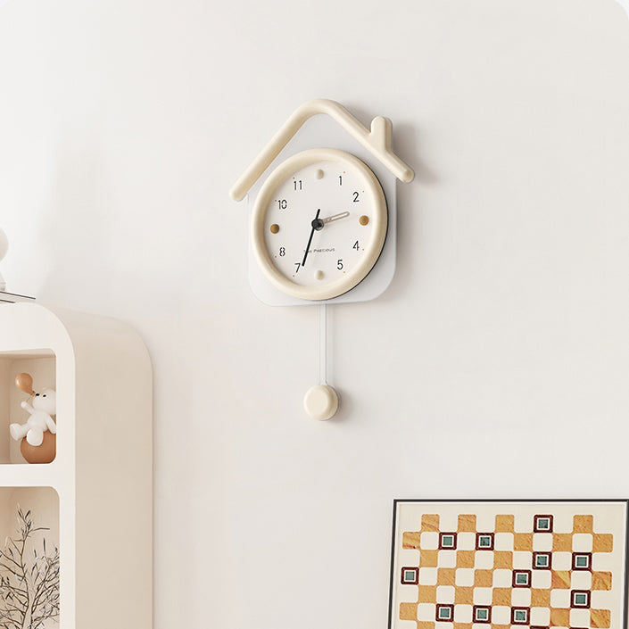 Creative Small House Wall Clock