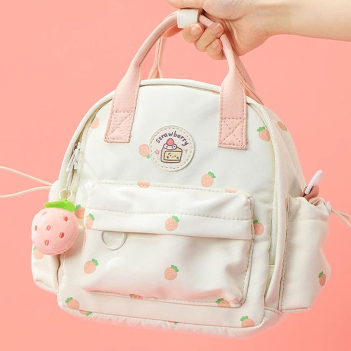 Strawberry Tote Backpack