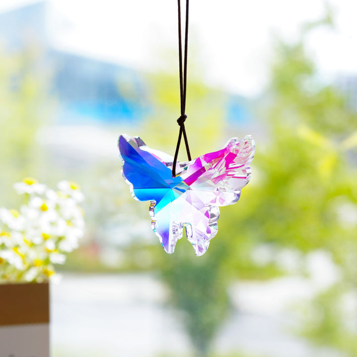 Crystal Butterfly Suncatcher