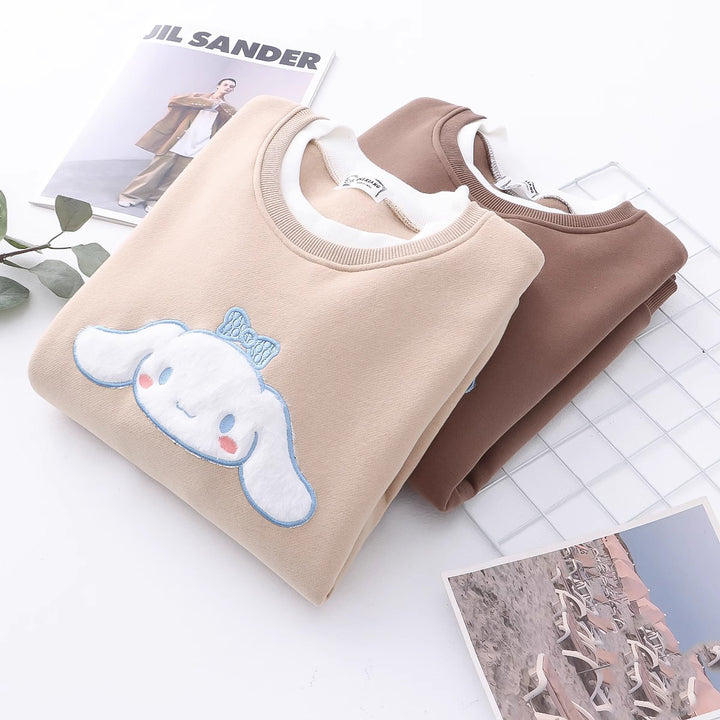 Kawaii Cotton Rabbit Thick Hoodie