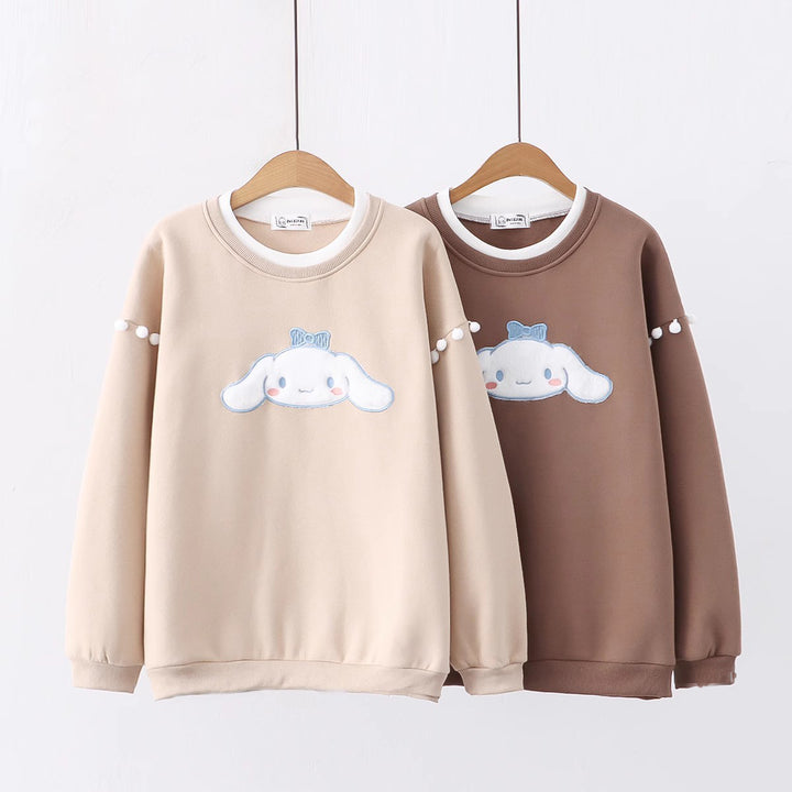 Kawaii Cotton Rabbit Thick Hoodie