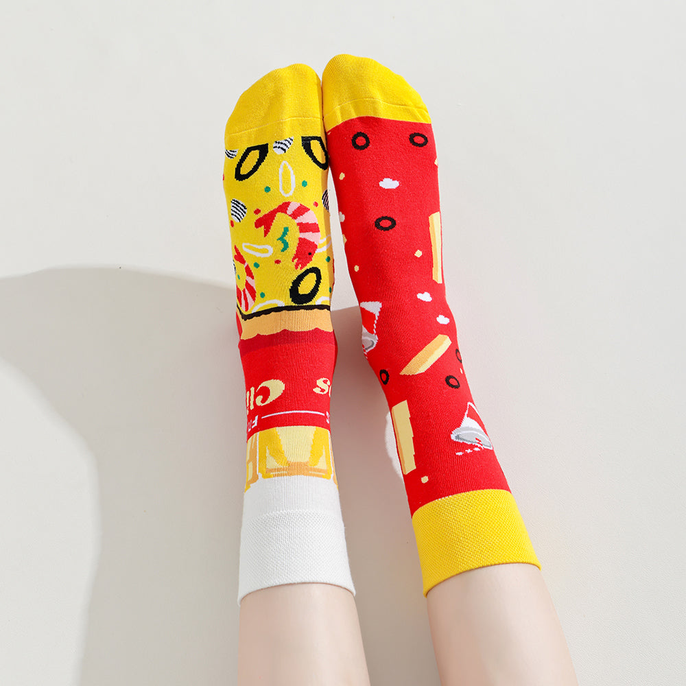 Cute Cartoon Pattern Cotton Socks