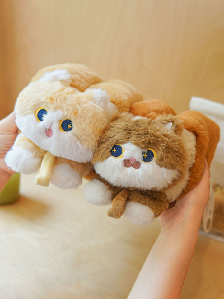 Cute Plush Cat Tissue Box