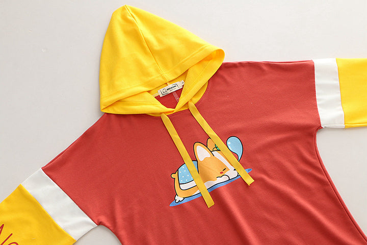Cute Corgi Dog Hoodie