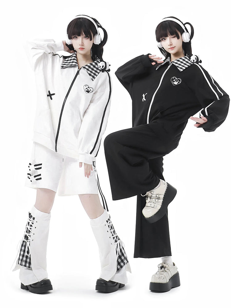 Harajuku Panda Jacket / Shorts / Pants / Leg Warmers