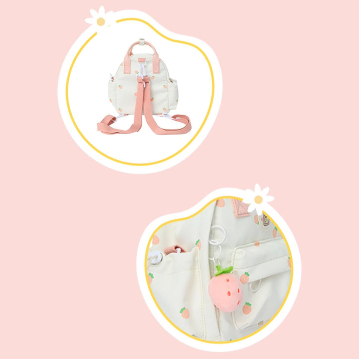 Strawberry Tote Backpack