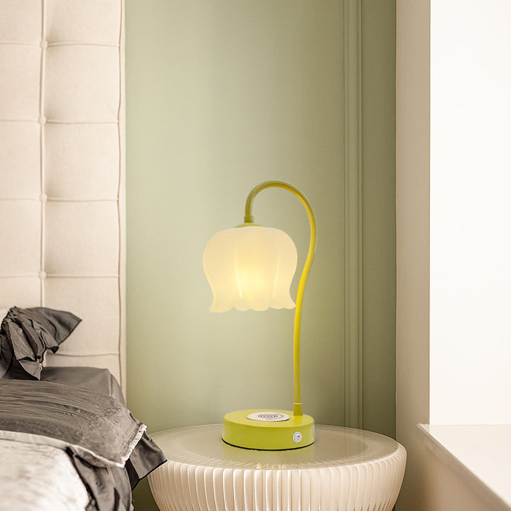 Lily of the Valley Flower Table Lamp