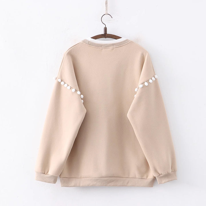 Kawaii Cotton Rabbit Thick Hoodie
