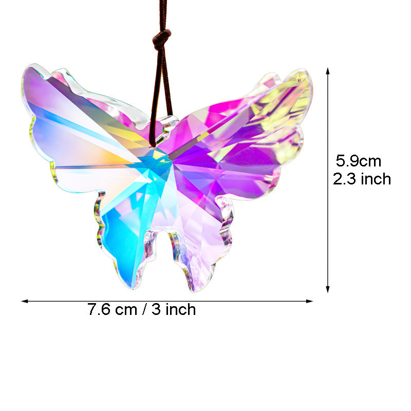 Crystal Butterfly Suncatcher