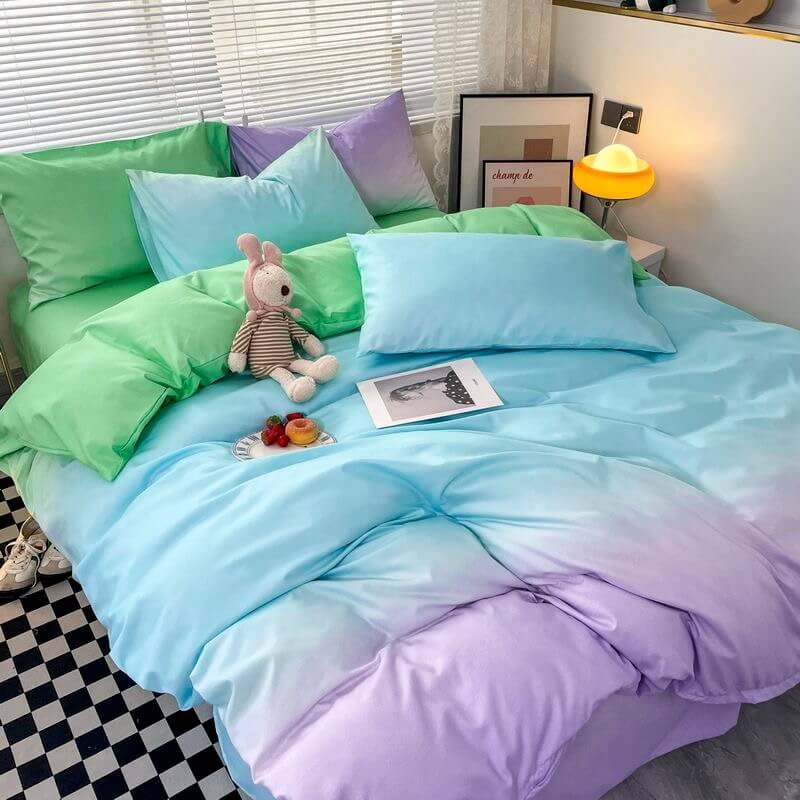 Candy Pastel Gradients Bedding Set