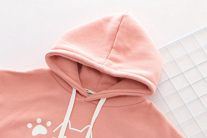 Kawaii Meow Cat Hoodie
