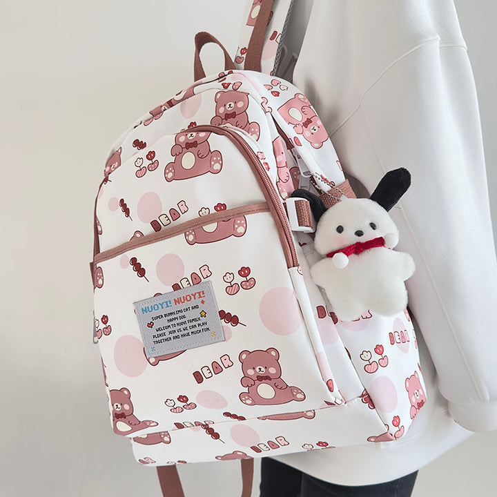 Cartoon Animal Print Backpack