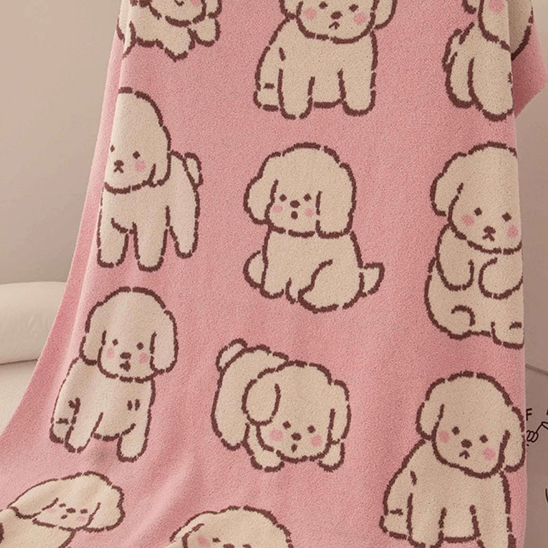 Cartoon Puppy Blanket