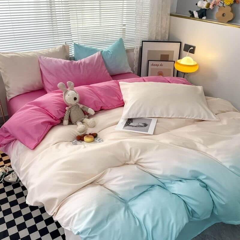 Candy Pastel Gradients Bedding Set