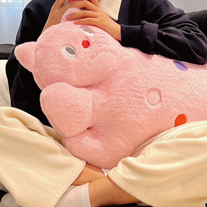 Cute Polka Dot Cat Plush Pillow