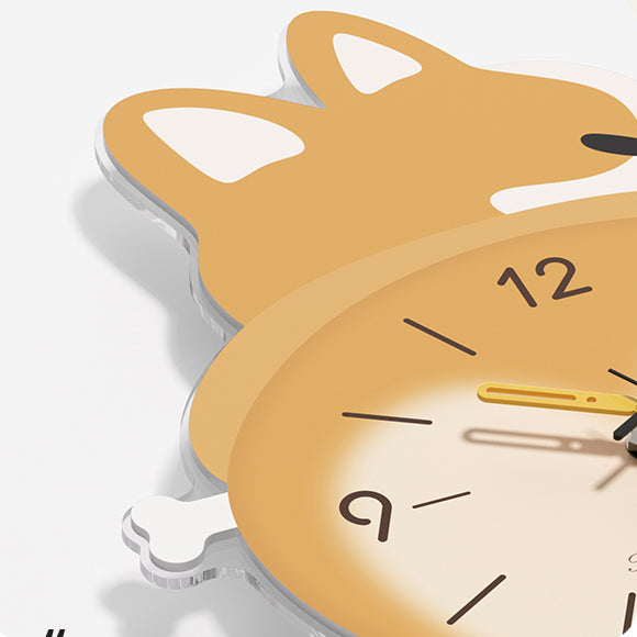 Cute Corgi Wall Clock