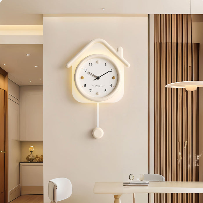 Creative Small House Wall Clock