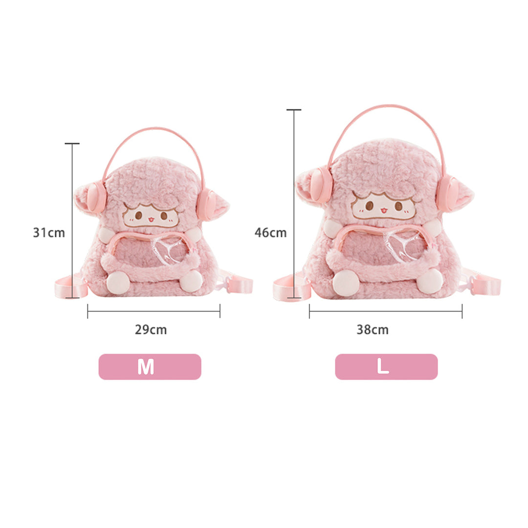 Pink Little Lamb Ita-Bag Backpack