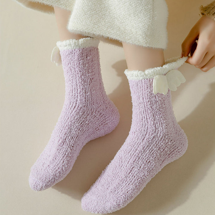 Kawaii Cartoon Thickened Autumn/Winter Socks 3 Pairs /set