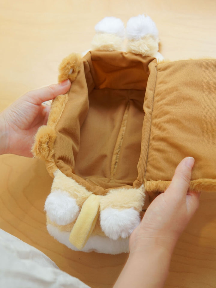 Cute Plush Cat Tissue Box