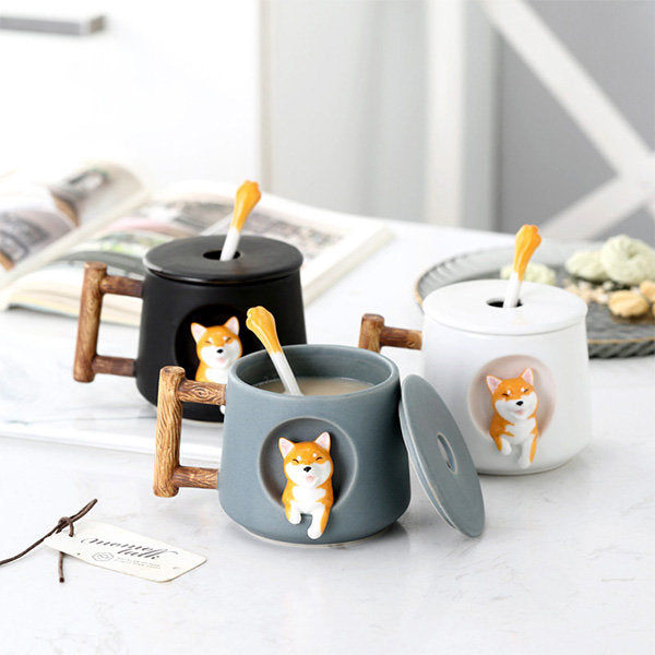 Cute Shiba Inu Drink Mug