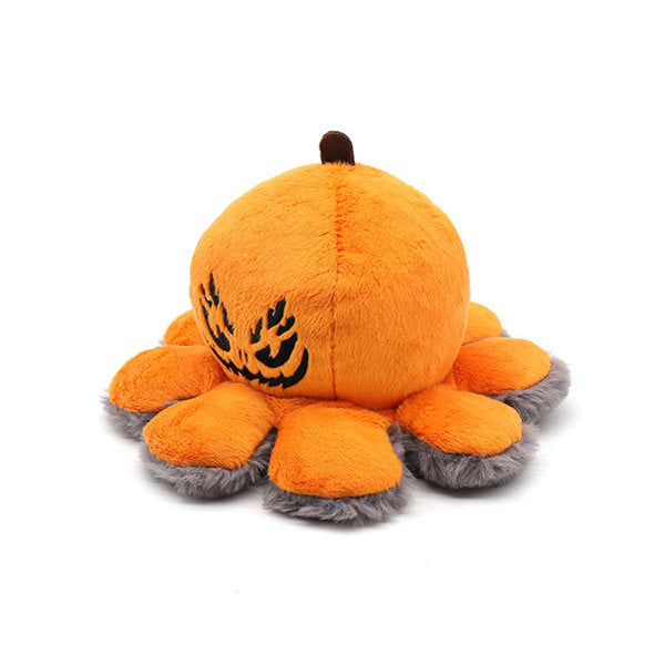 Halloween Flip Pumpkin Octopus Doll