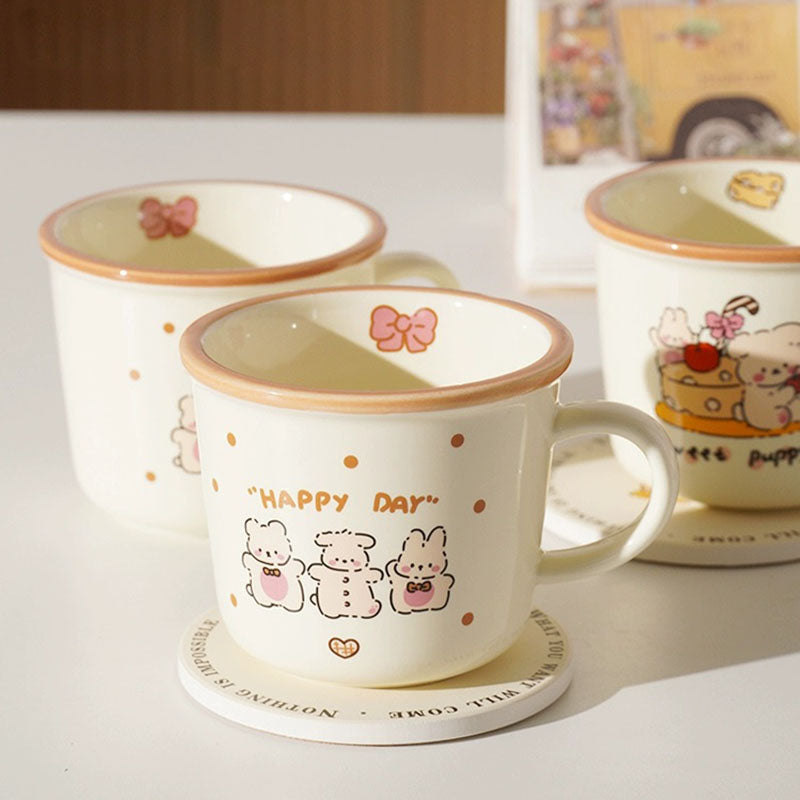 Cute Cartoon Animals Print Mug