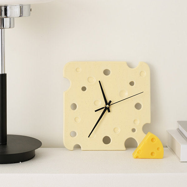 Cheese Inspired Wall Clock