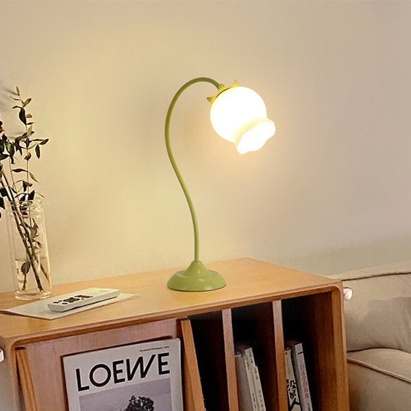 Lily of the Valley Flower Table Lamp