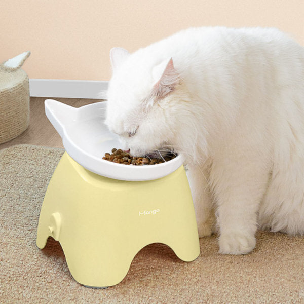 Cute Cat Shaped Pet Bowl