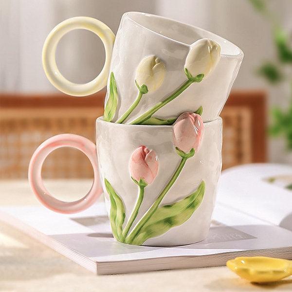 Tulip Ceramic Mug