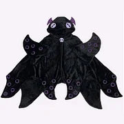 Halloween Cartoon Octopus Wearable Hooded Blanket