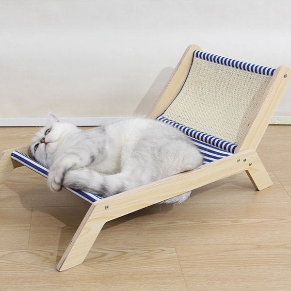 Scratch Board Design Stripe Haven Pet Lounger