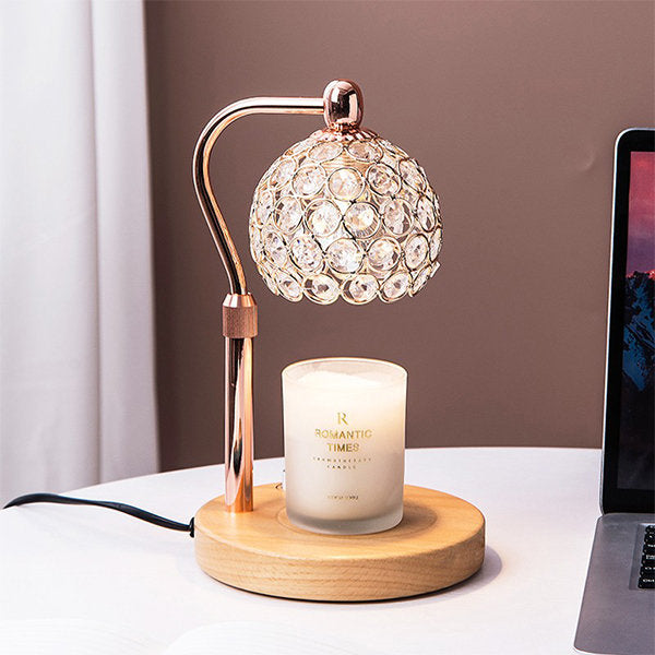 Romantic Lily of the Valley Wax Lamp