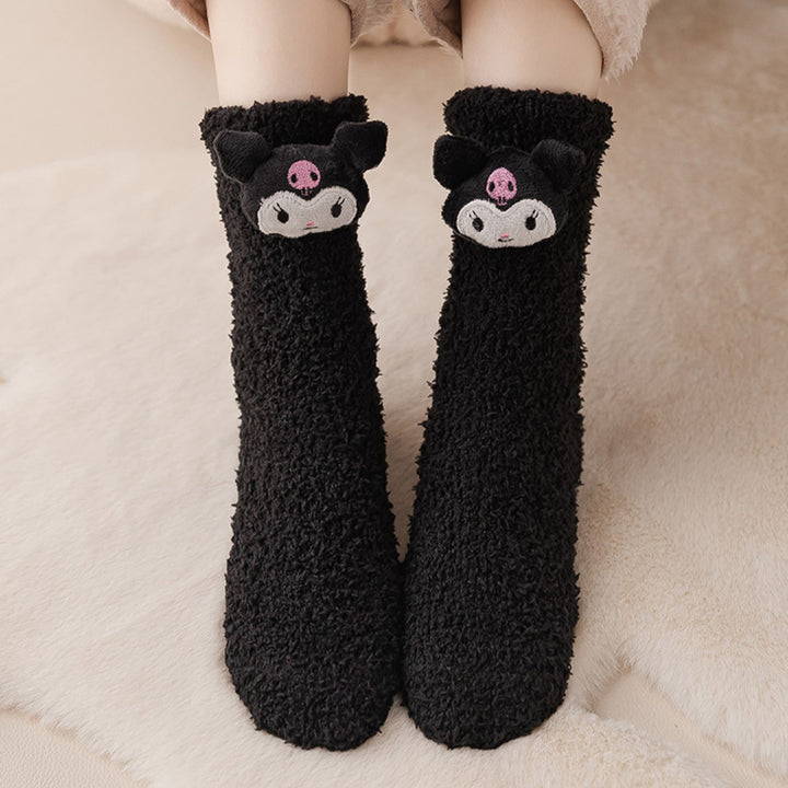 Cute Cartoon Autumn/Winter Socks 2 Pairs/set