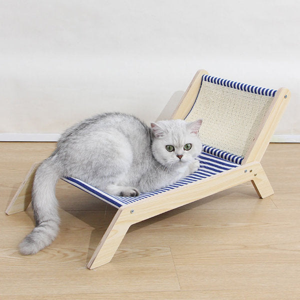 Scratch Board Design Stripe Haven Pet Lounger