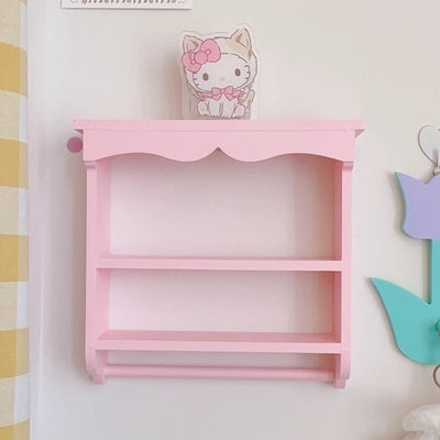 Pastel Color Decorative Display Shelf