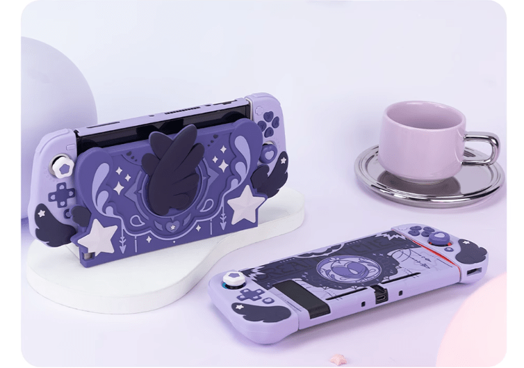 Dark Stars Wings Silicone Protective Case for Nintendo Switch / OLED