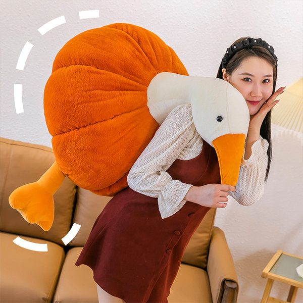 Pumpkin Goose Pillow