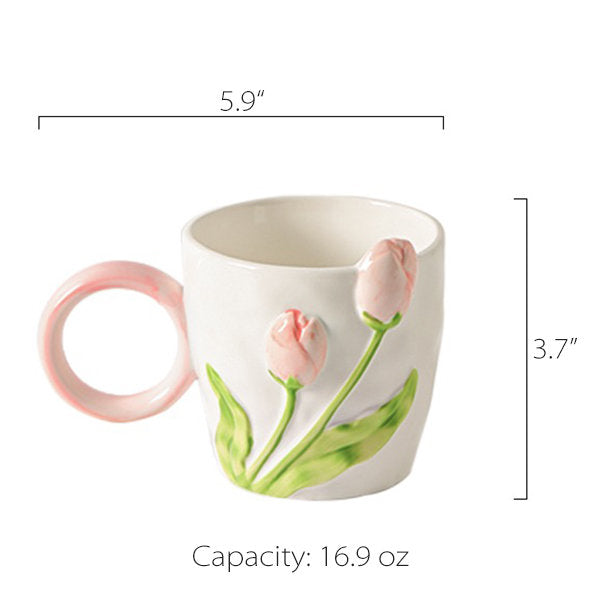 Tulip Ceramic Mug