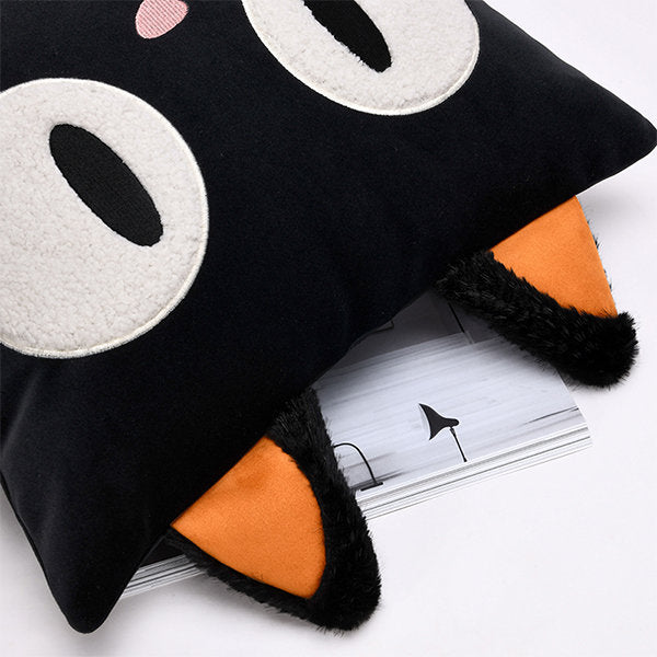 Creative Kitten Patch Pillow